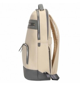 Targus Newport 38,1 cm (15") Mochila Gris, Bronceado