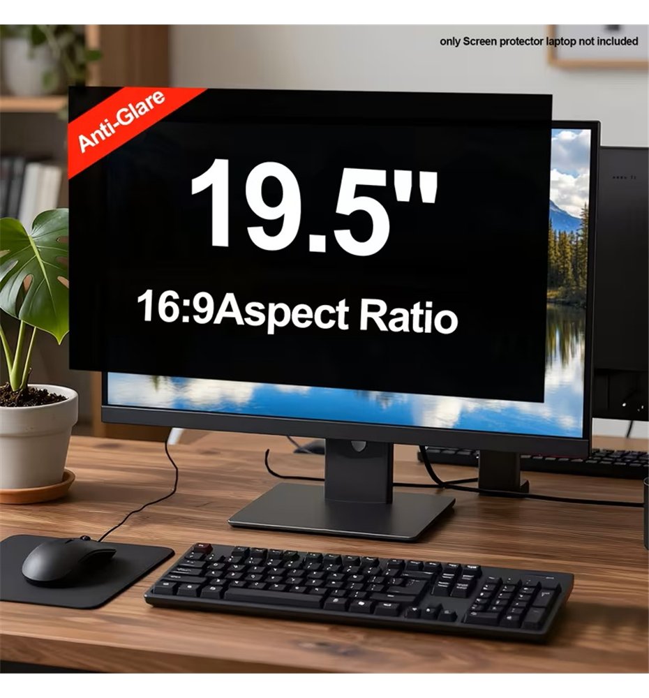 Protector de privacidad para monitor de computadora de 19.5 pulgadas