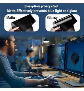 Protector de privacidad para monitor de computadora de 19.5 pulgadas