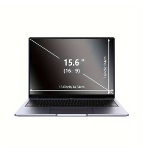 Filtro de privacidad para laptop de 39.62 cm, relación 16:9