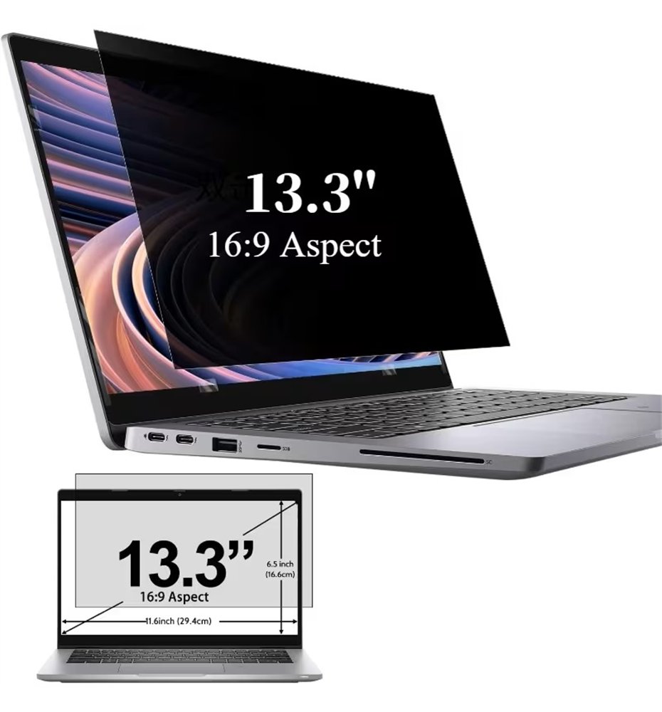 Filtro de privacidad para pantalla de laptop de 13.3 pulgadas
