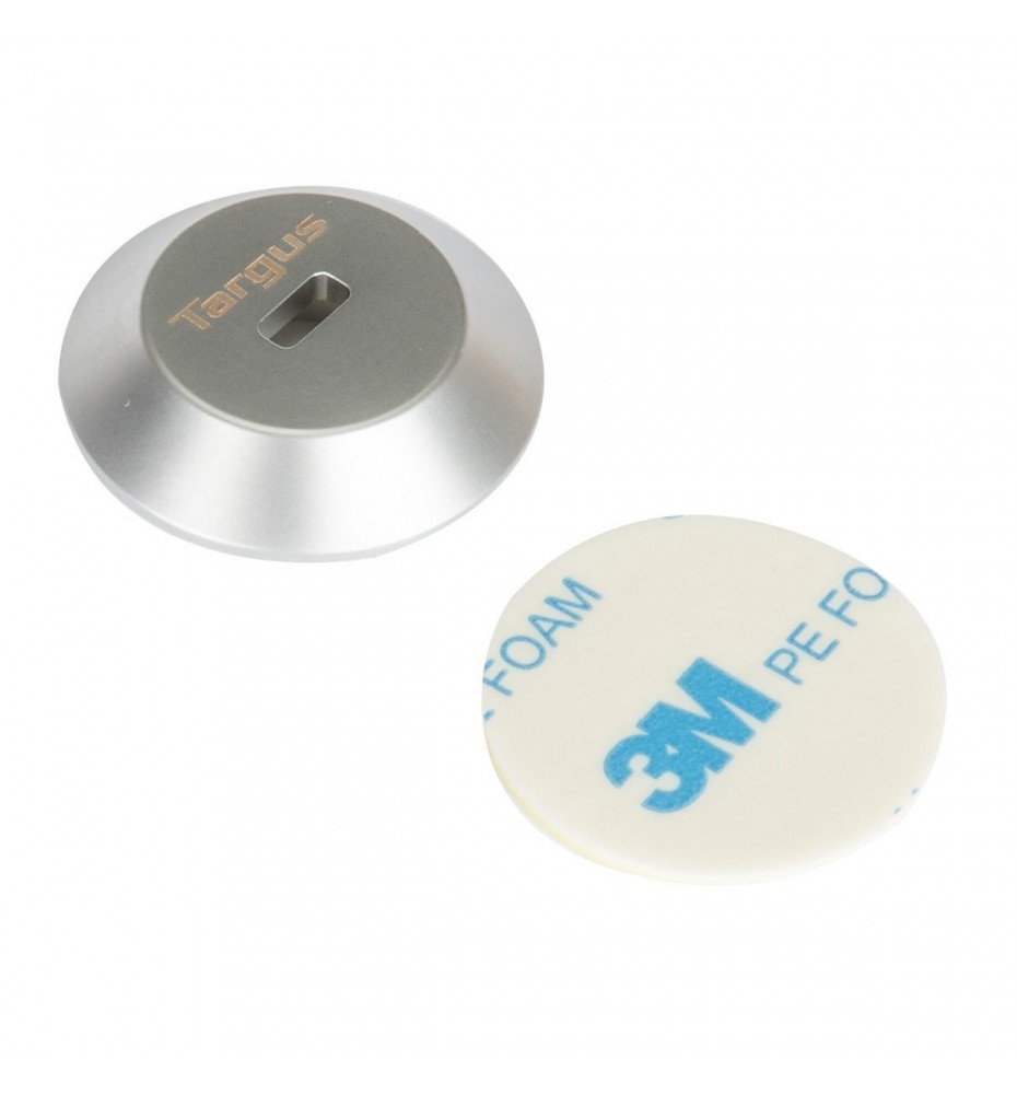 Targus ASP001GLX accesorio para candado de cable Placa Plata 1 pieza(s)