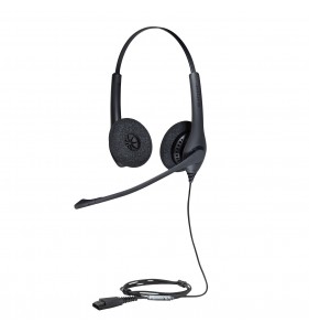 Jabra Biz 1500 Auriculares Alámbrico Diadema Oficina Centro de llamadas Negro
