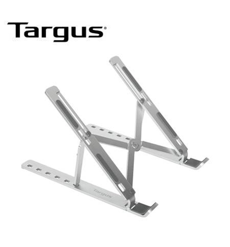 SOPORTE PARA LAPTOP DE 10" A 15.6" TARGUS AWE810LP PLEGABLE AJUSTABLE DE 6 NIVELES PLATA
